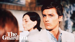 Alain Delon a look back at the actors prolific career [upl. by Etnuahc]