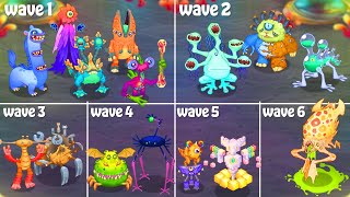 Ethereal Workshop  Full Song Compilation Wave 1  Wave 6  My Singing Monsters [upl. by Merry421]