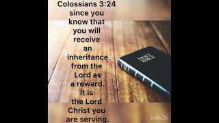 Colossians 324 [upl. by Aneeled667]