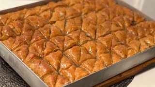 Bakllava e Bajramit me vetëm 4Kuleq Tepsia plotte Shkrihët ne Gojë Provone🤲🥰🥰 pa u Lodhë shumë [upl. by Christianna]