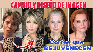 CORTE DE CABELLO FEMENINO 2022 ANTES Y DESPUÉS CAMBIO Y DISEÑO DE IMAGEN [upl. by Illom]