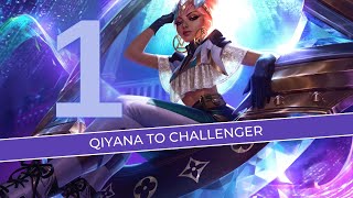 Crazy Comeback  Qiyana to Challenger 1 [upl. by Barney]