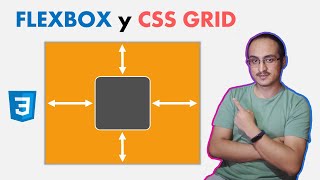 Como centrar un div con FLEXBOX y CSS GRID [upl. by Dnalyk]