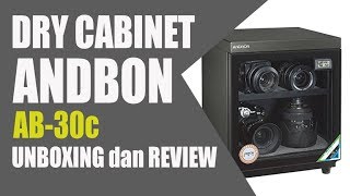 DRY CABINET ANDBON AB 30c REVIEW INDONESIA [upl. by Narhet]