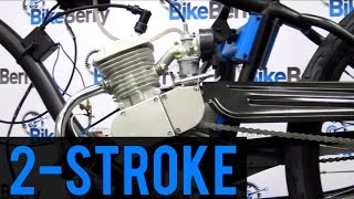 How To Install 80cc 2Stroke Bicycle Engine Kit FULL DVD 66cc 48cc 50cc [upl. by Nennek]