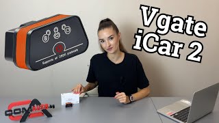 Автодиагностика Vgate iCar 2  Свързване с Bluetooth  OBD2 [upl. by Oidiple601]