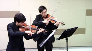 Mazas Violin Duet Op38 No1 [upl. by Kissiah]