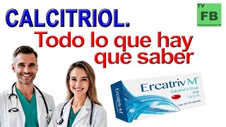 CALCITRIOL Para qué Sirve Cómo se toma y todo lo que hay que saber ¡Medicamento Seguro👨‍🔬💊 [upl. by Lorene513]