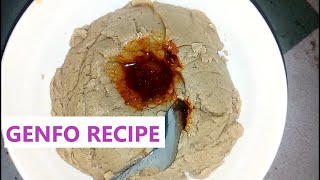 Ethiopian Food Genfo cooking using Aja flour [upl. by Kolk]