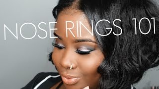 ♡ Nose Rings 101 Care  Jewelry [upl. by Cadal]