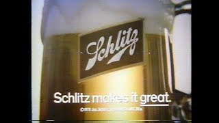 Schlitz Beer Commercial 1979 [upl. by Zulch]