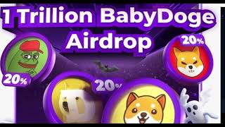 1 triliun gratis coin baby doge di bittime [upl. by Leirrad]