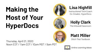 Make the Most of Your Hyperdocs [upl. by Aihsekin]