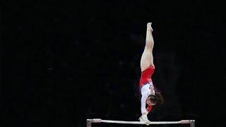 Teaching Gymnastics Hardest Pirouettes on Uneven Bars CoP 20172020 [upl. by Millda]