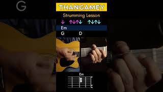 Thangamey  Guitar Lesson guitar strumming chords tamilsong anirudh naanumrowdythaan [upl. by Yttel]