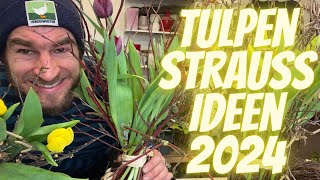 Frühlings Deko Ideen mit Tulpen zum selber machen  Deko Trends 2024 mit Tulpen Kreative Ideen [upl. by Atolrac]