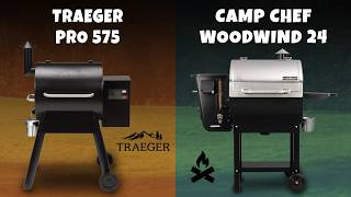 Traeger Pro 575 vs Camp Chef Woodwind 24 Ultimate Pellet Grill Showdown [upl. by Yssirk]