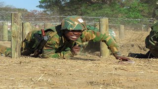 Zambia Armys Commando Colonel says quotI would rather die than failquot [upl. by Hillyer535]