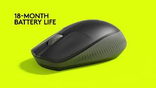 Logitech M190 Fullsize Wireless Mouse [upl. by Erving]