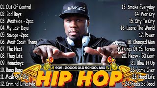 90s 2000s HIPHOP MIX II 50 Cent Ice Cube Lil Jon 2Pac Dr Dre Snoop Dogg DMX [upl. by Elbys]