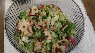 Middle Eastern Fattoush Salad A Crunchy Zesty Delightquot Homemakersaniaa [upl. by Hynda]