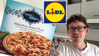 Hähnchen Döner Pizza von LIDL im Test Preis Geschmack amp Nährwerte [upl. by Ginnifer]