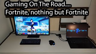 How do I game in the hotel This is my setup I travel with [upl. by Nnaesor]