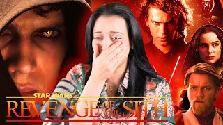 THIS WAS PAINFUL FIRST TIME WATCHING Star Wars Episode III Revenge of the Sith MOVIE REACTION [upl. by Gunas20]