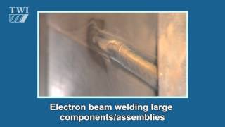 Electron beam welding large componentsassemblies [upl. by Kast]