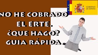 ERTE ¿Que hacer si no he cobrado el erte ¿Cómo comprobar tu ERTE en sepe 2020 [upl. by Latoye]