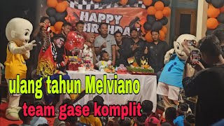 ULANG TAHUN MELVIANO ANAK GANANG SETIOKO suwajiofficial1608 [upl. by Nerita]