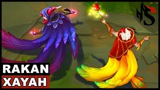 Star Guardian Xayah amp Rakan Become Redeemed Star Guardians Short CG wildrift [upl. by Oiramrej]