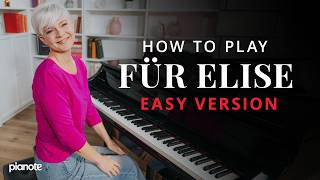 How To Play Für Elise Easy Piano Tutorial [upl. by Anitsugua]