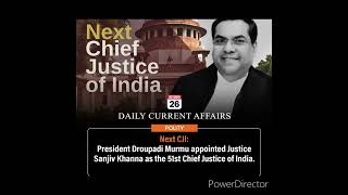 NEXT CHIEF JUSTICE OF INDIA [upl. by Mundt]