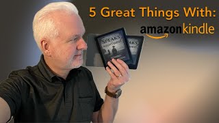 5 Great Things with Kindle eReaders ebook readers [upl. by Eidnalem]