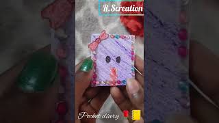 pocket diary 💙📒⚡aesthic love colors [upl. by Elroy]