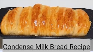 Soft Condense Milk Bread Recipe  How To Make Condense Milk Bread  Nasta Recipes [upl. by Gewirtz]