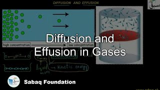 Diffusion and Effusion in Gases Chemistry Lecture  Sabaqpk [upl. by Painter656]