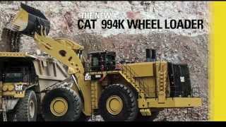 The Cat® 994K Wheel Loader — Feedback from the Field [upl. by Mcnutt107]