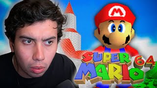 JUEGO COMPLETO SUPER MARIO 64 CON CHAT [upl. by Suirrad]