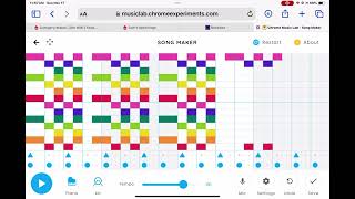Making a chrome music lab song [upl. by Acinorev]