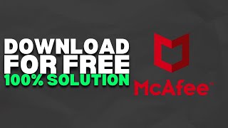 How To Download McAfee Trial For Free  2023 Easy [upl. by Greenes]