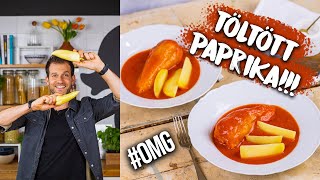 Zéféle TÖLTÖTT PAPRIKA  ahogy azt kell 😎 [upl. by Adamsun266]