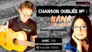 Quand Tu Chantes Nana Mouskouri  Reprise Guitare Chanson oubliée  N°1 [upl. by Enileuqcaj]