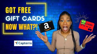 💰Ready to use FREE GIFT CARDS Easy Capterra walkthrough tutorial [upl. by Giffie]