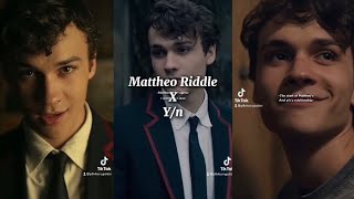 Mattheo Riddle povs [upl. by Min]