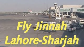 LahoreSharjah Fly Jinnah complete flight info travelexploreworld [upl. by Graner]