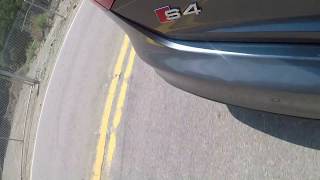 Audi S4 Awe Touring  magnaflow Xpipe and test pipes  no Rasp [upl. by Eihtur]