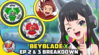 MULTIS DEBUT  Beyblade X Episode 2 amp 3 Breakdown In Hindi [upl. by Christoforo]