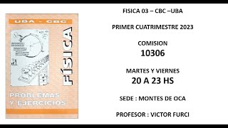 FISICA 03 1C23 MO 20 A 23 HS  CLASE 4  Movimientos verticales libres [upl. by Abehs]